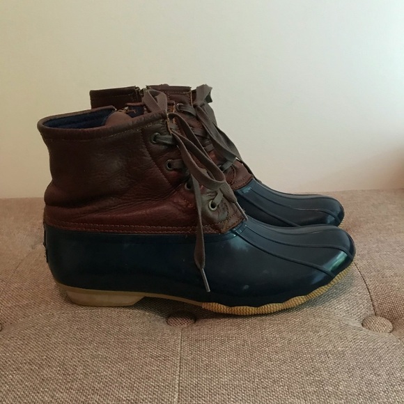 Sperry Top-Sider Saltwater Duck Boot | Blue - Picture 3 of 10